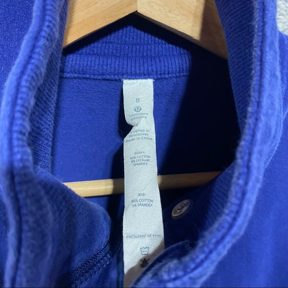 Lululemon Zip Up Sweatshirt - Picture 3 of 6